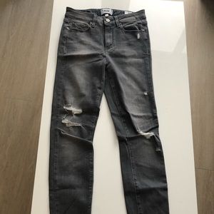 Paige Hoxton Ultra Skinny gray jeans